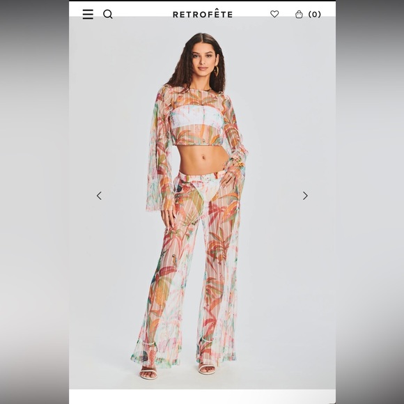 NEW ROCOCO SAND Rio Top ✨ XS - Picture 5 of 16